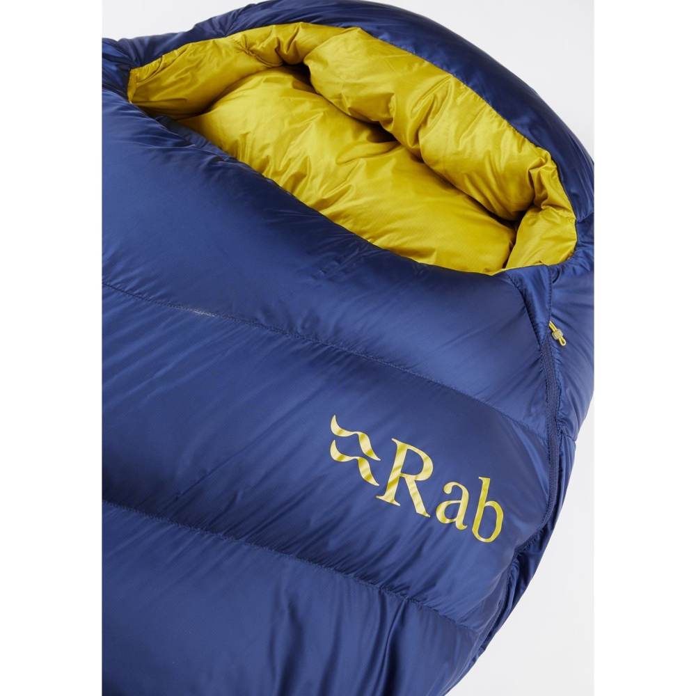Rab Neutrino 600 Nightfall Blue QSM-92-NFB slaapzakken online bestellen bij Kathmandu Outdoor & Travel
