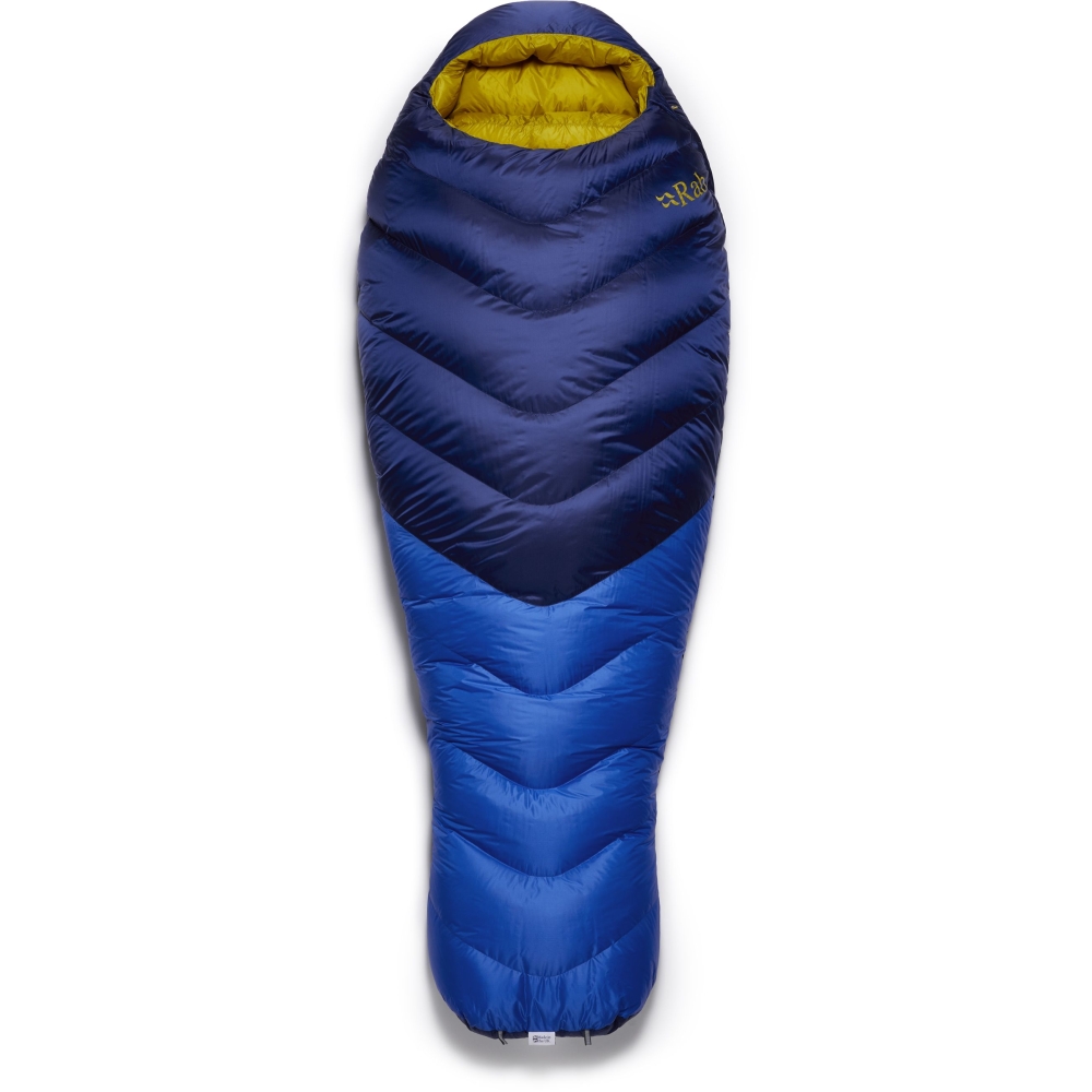 Rab Neutrino 600 Women's Nightfall Blue QSM-93-NFB slaapzakken online bestellen bij Kathmandu Outdoor & Travel