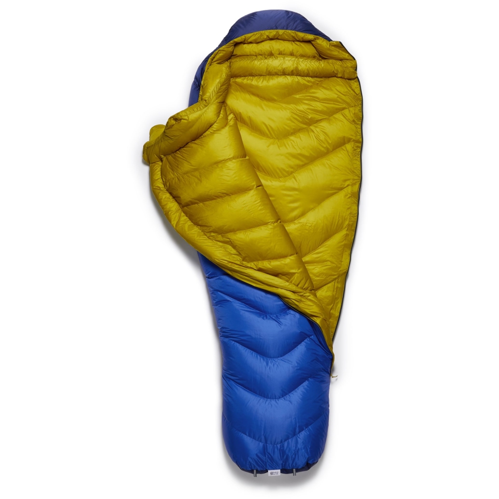 Rab Neutrino 600 Women's Nightfall Blue QSM-93-NFB slaapzakken online bestellen bij Kathmandu Outdoor & Travel