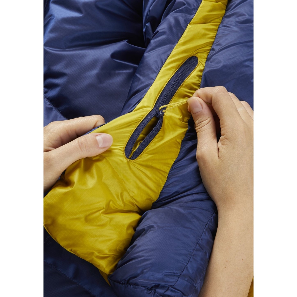Rab Neutrino 600 Women's Nightfall Blue QSM-93-NFB slaapzakken online bestellen bij Kathmandu Outdoor & Travel
