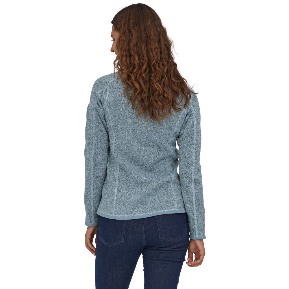 Patagonia Better Sweater Jacket Women's Steam Blue 25543-STME fleeces en truien online bestellen bij Kathmandu Outdoor & Travel