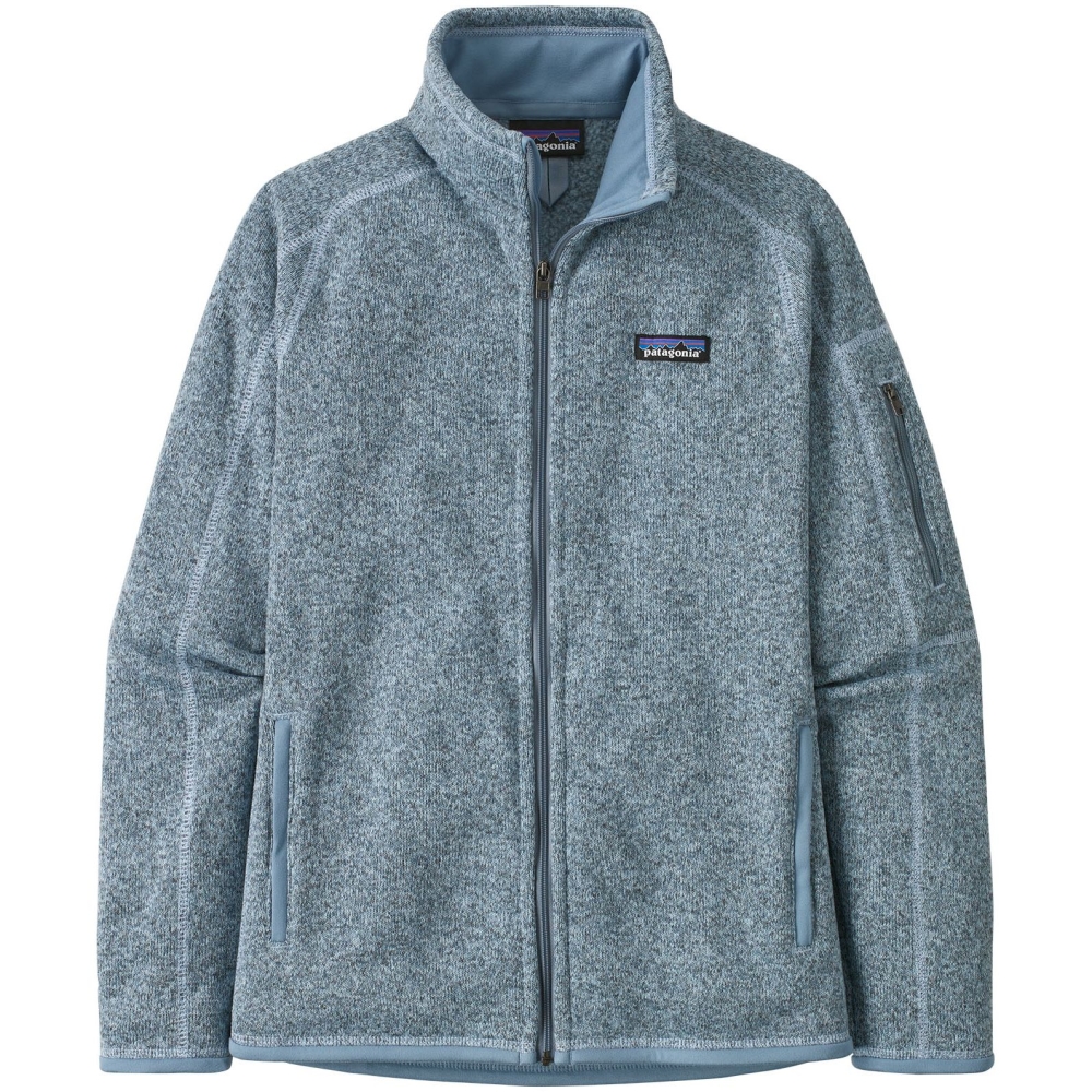Patagonia Better Sweater Jacket Women's Steam Blue 25543-STME fleeces en truien online bestellen bij Kathmandu Outdoor & Travel