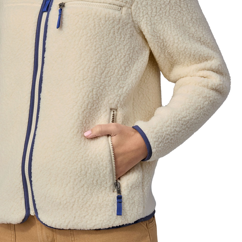 Patagonia Retro Pile Jacket Women's Natural 22795-NAT fleeces en truien online bestellen bij Kathmandu Outdoor & Travel