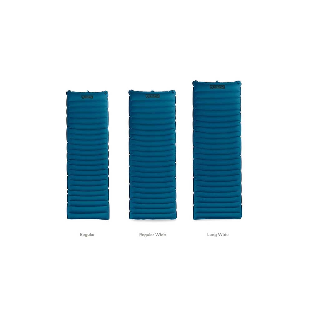 Nemo Quasar 3D Insulated Long Wide . 8116.66033116 slaapmatjes online bestellen bij Kathmandu Outdoor & Travel