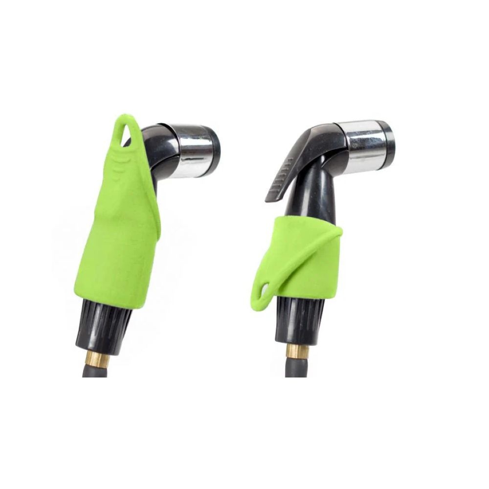 Nemo Helio LX Pressure Shower Black/Apple Green 8116.66032010 wassen online bestellen bij Kathmandu Outdoor & Travel