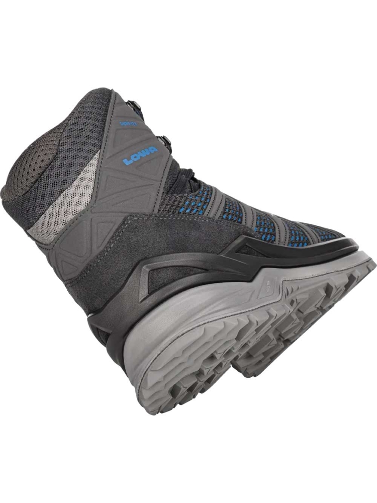 Lowa Innox Pro GTX Mid anthracite/blue LM310703-9743 wandelschoenen heren online bestellen bij Kathmandu Outdoor & Travel