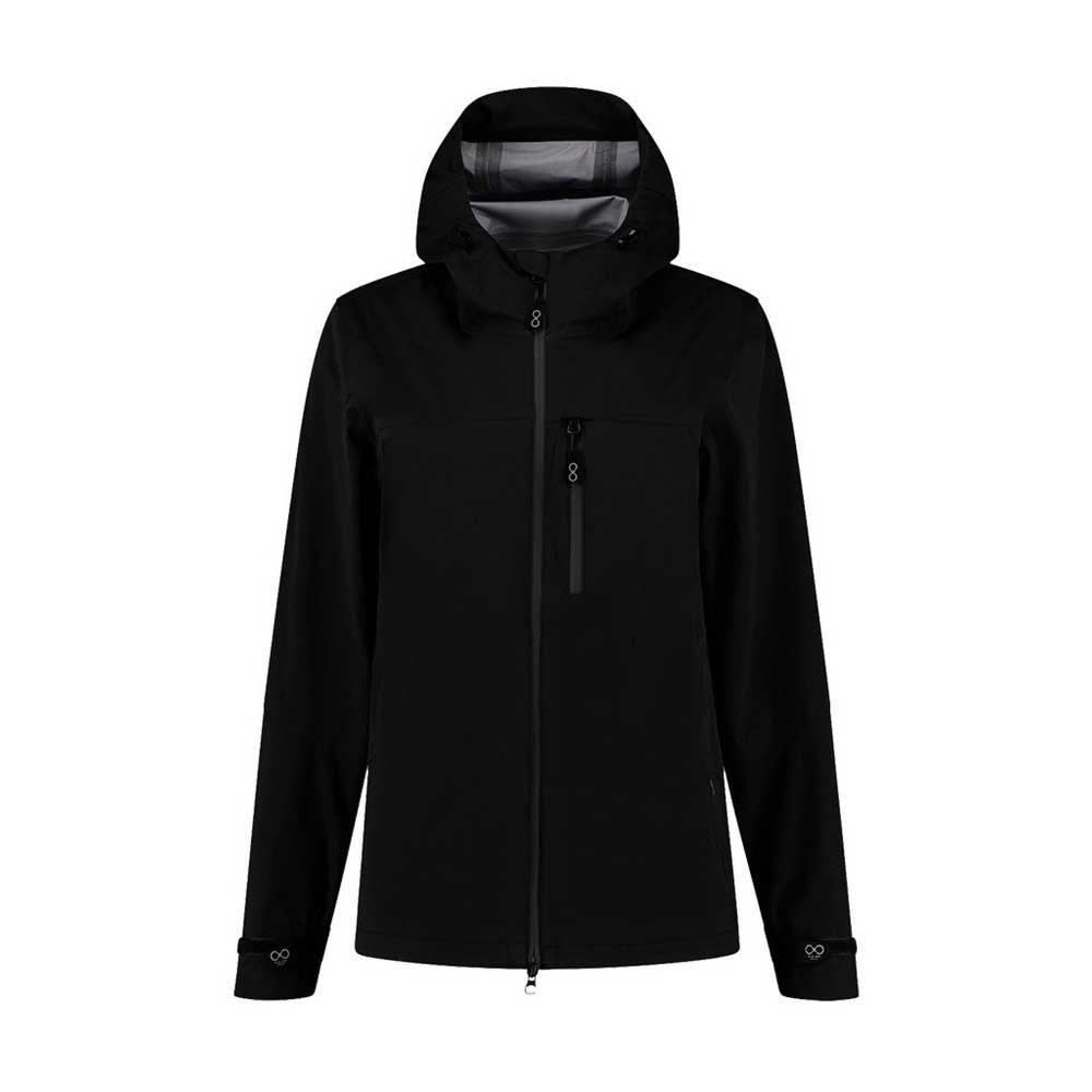Blue Loop Originals Virga Shell Rainjacket Women's Black W-RJ006-21-B001 jassen online bestellen bij Kathmandu Outdoor & Travel