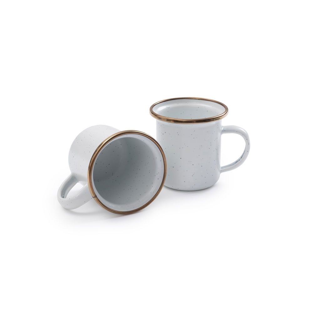 Barebones Espresso Cup Enamel 2 Pcs Egg Shell CKW-394 koken online bestellen bij Kathmandu Outdoor & Travel