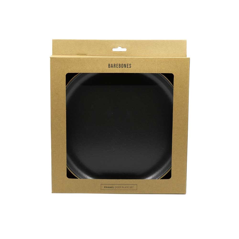 Barebones Plate Enamel 2 Pcs Charcoal CKW-341 koken online bestellen bij Kathmandu Outdoor & Travel