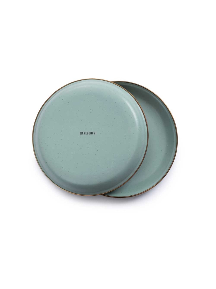 Barebones Small Plate Enamel 2 Pcs Mint CKW-427 koken online bestellen bij Kathmandu Outdoor & Travel
