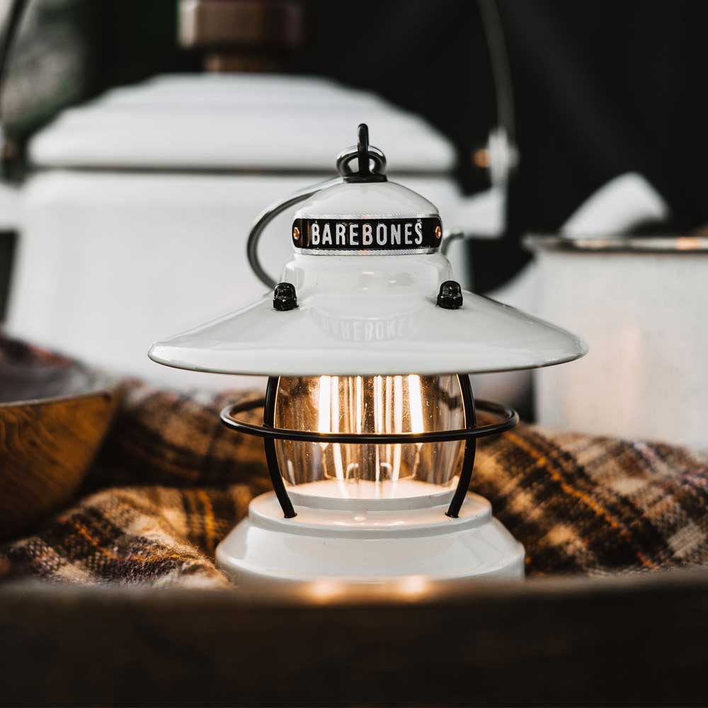 Barebones Mini Edison Lantern Vintage White LIV-170 verlichting online bestellen bij Kathmandu Outdoor & Travel