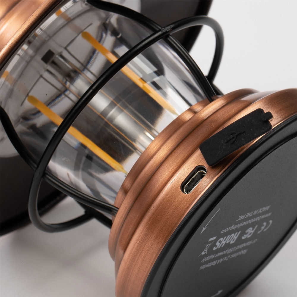 Barebones Mini Edison Lantern Copper LIV-275 verlichting online bestellen bij Kathmandu Outdoor & Travel