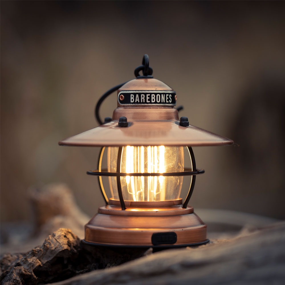 Barebones Mini Edison Lantern Copper LIV-275 verlichting online bestellen bij Kathmandu Outdoor & Travel
