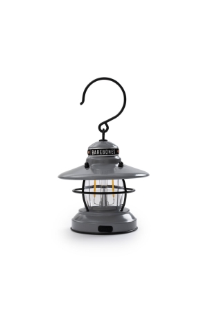 Barebones Mini Edison Lantern Grey LIV-293 verlichting online bestellen bij Kathmandu Outdoor & Travel