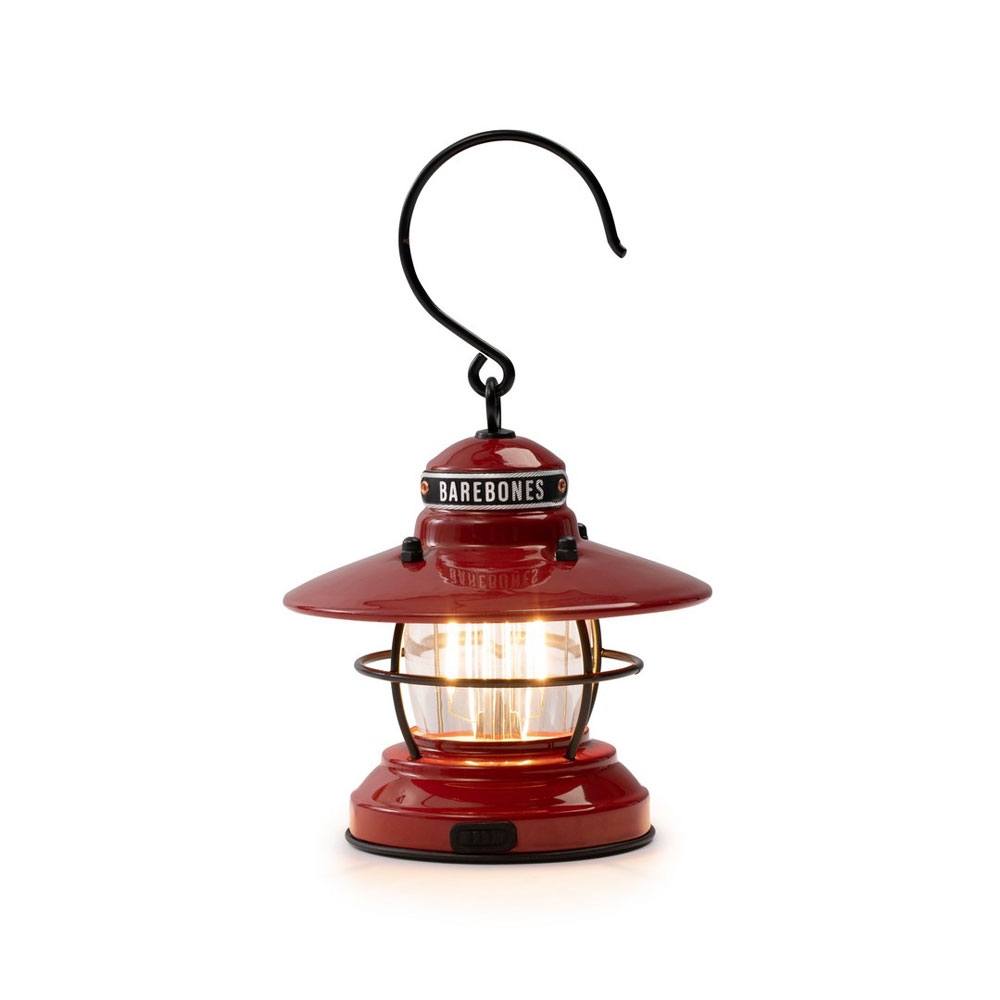 Barebones Mini Edison Lantern Red LIV-274 verlichting online bestellen bij Kathmandu Outdoor & Travel