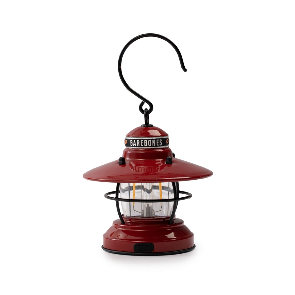 Barebones Mini Edison Lantern Red LIV-274 verlichting online bestellen bij Kathmandu Outdoor & Travel