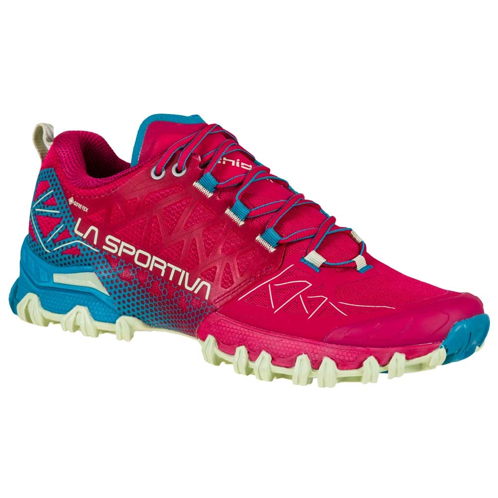 La Sportiva Bushido 2 GTX Women's Cerise / Crystal 46Z409635 wandelschoenen dames online bestellen bij Kathmandu Outdoor & Travel