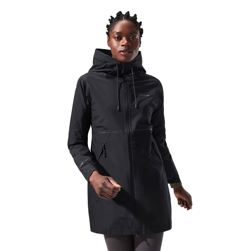 Berghaus Rothley Shell Jacket Women's BLACK/BLACK A000854-BLK/BLK jassen online bestellen bij Kathmandu Outdoor & Travel