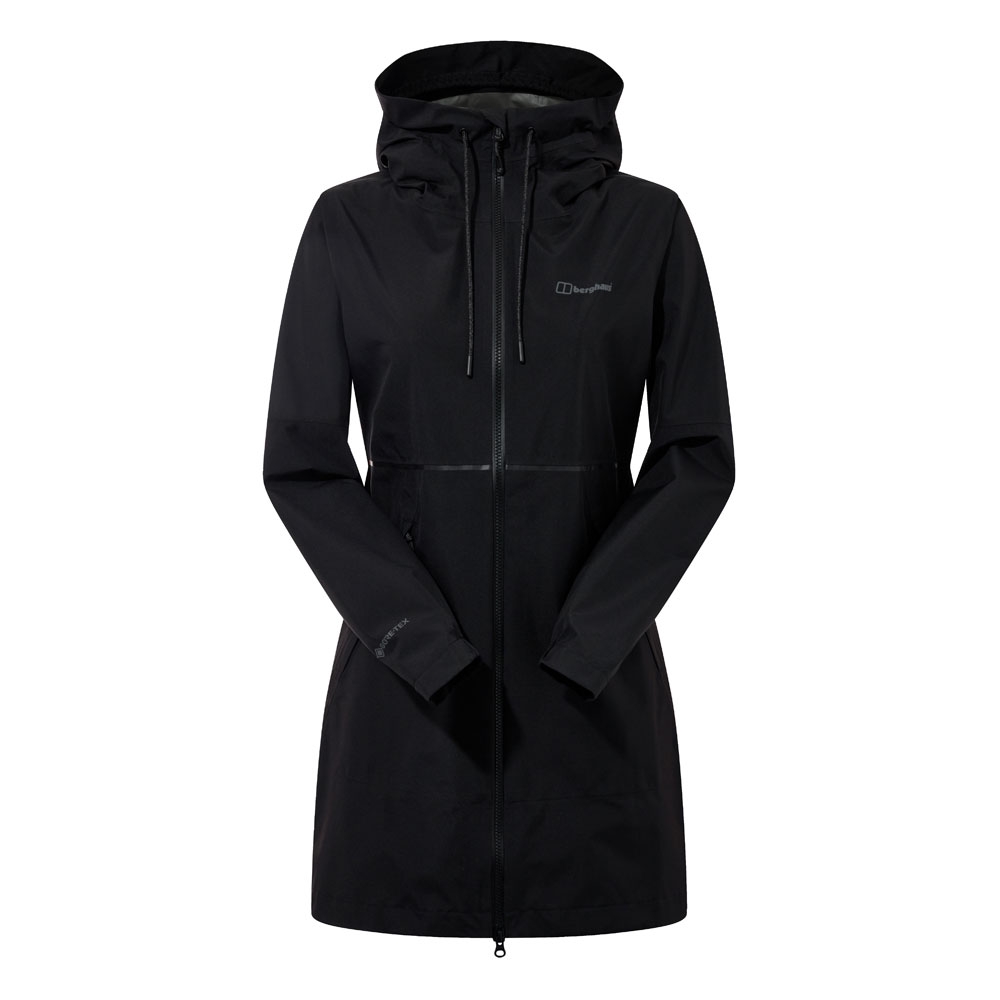 Berghaus Rothley Shell Jacket Women's BLACK/BLACK A000854-BLK/BLK jassen online bestellen bij Kathmandu Outdoor & Travel