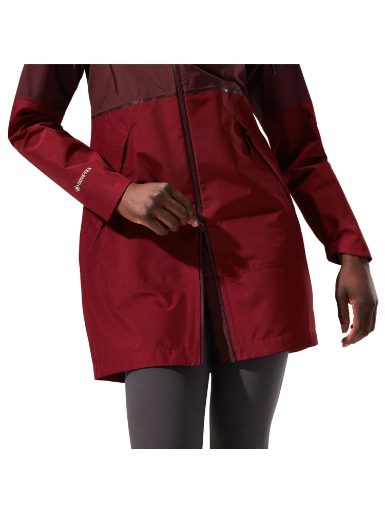 Berghaus Rothley Shell Jacket Women's SYRAH/DECADENT CHOCOLATE A000854-DKRED/DKBRN jassen online bestellen bij Kathmandu Outdoor & Travel