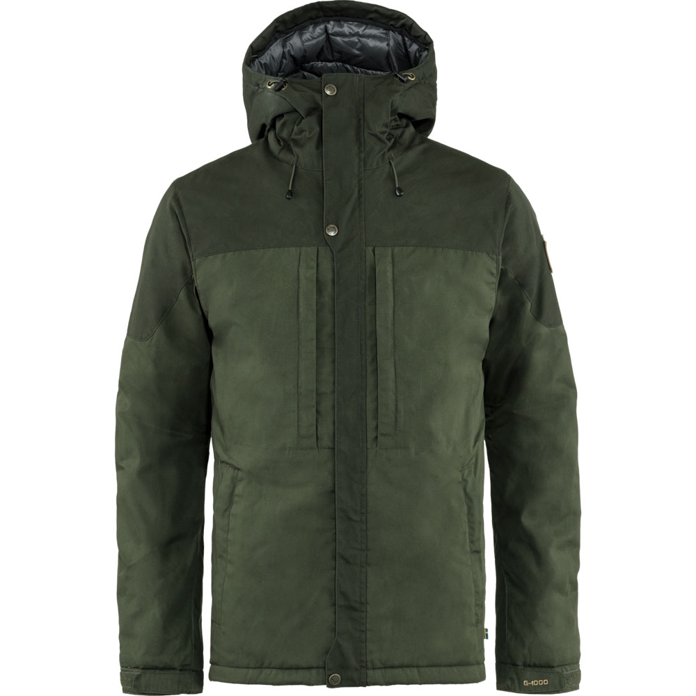 Fjällräven Skogsö Padded Jacket  Deep Forest 82279-662 jassen online bestellen bij Kathmandu Outdoor & Travel