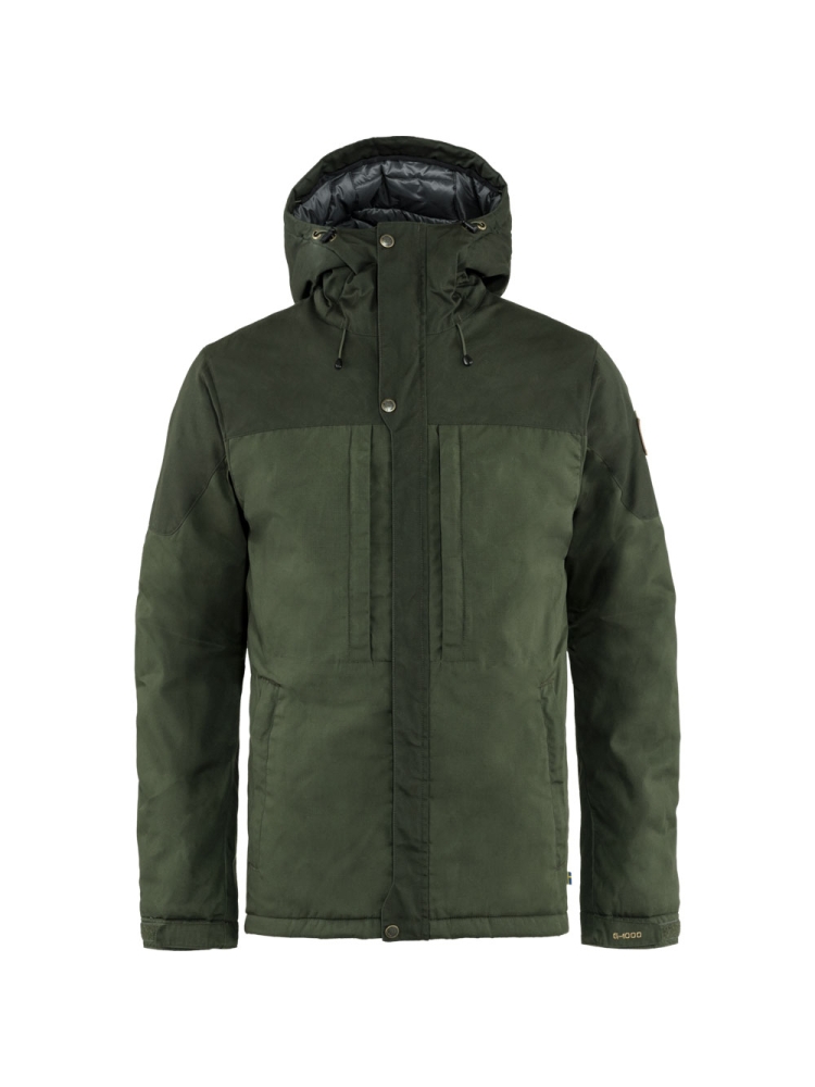 Fjällräven Skogsö Padded Jacket  Deep Forest 82279-662 jassen online bestellen bij Kathmandu Outdoor & Travel