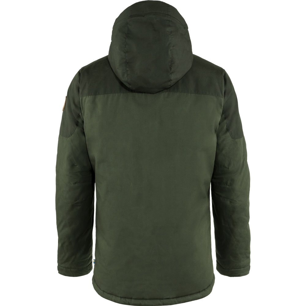 Fjällräven Skogsö Padded Jacket  Deep Forest 82279-662 jassen online bestellen bij Kathmandu Outdoor & Travel