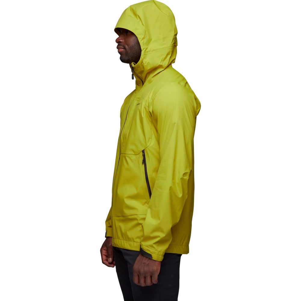 Black Diamond Highline Stretch Shell Sulphur AP745000-Sulphur jassen online bestellen bij Kathmandu Outdoor & Travel