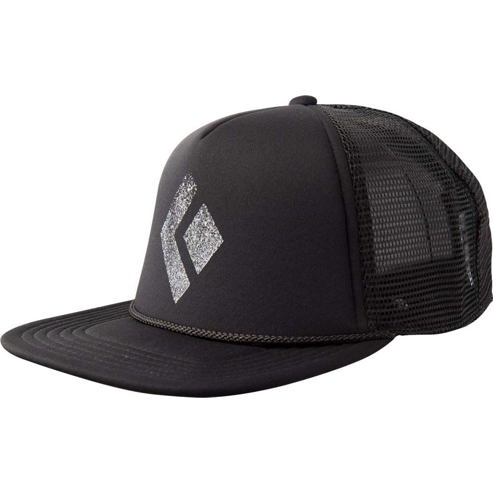 Black Diamond Lat Bill Trucker Hat Black-White APAQ3P-Black-White kleding accessoires online bestellen bij Kathmandu Outdoor & Travel