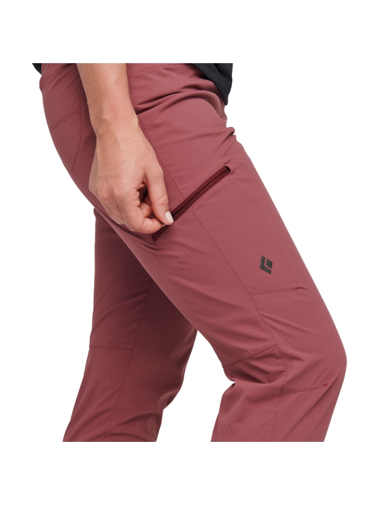 Black Diamond Technician Jogger Pants Women's Cherrywood AP750135-Cherrywood broeken online bestellen bij Kathmandu Outdoor & Travel