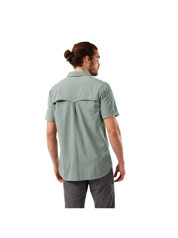 Craghoppers NosiLife Adventure II Short Sleeved Shirt Sage CMS60730F-Sage shirts en tops online bestellen bij Kathmandu Outdoor & Travel