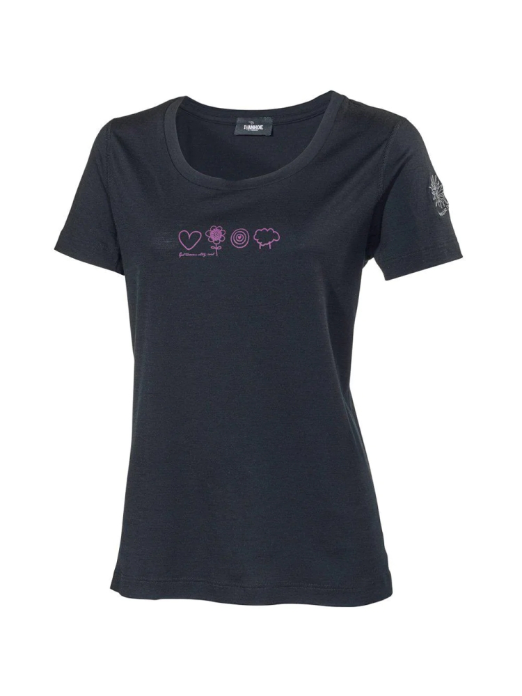 Ivanhoe UW Meja symbols Black 1200051-015 shirts en tops online bestellen bij Kathmandu Outdoor & Travel