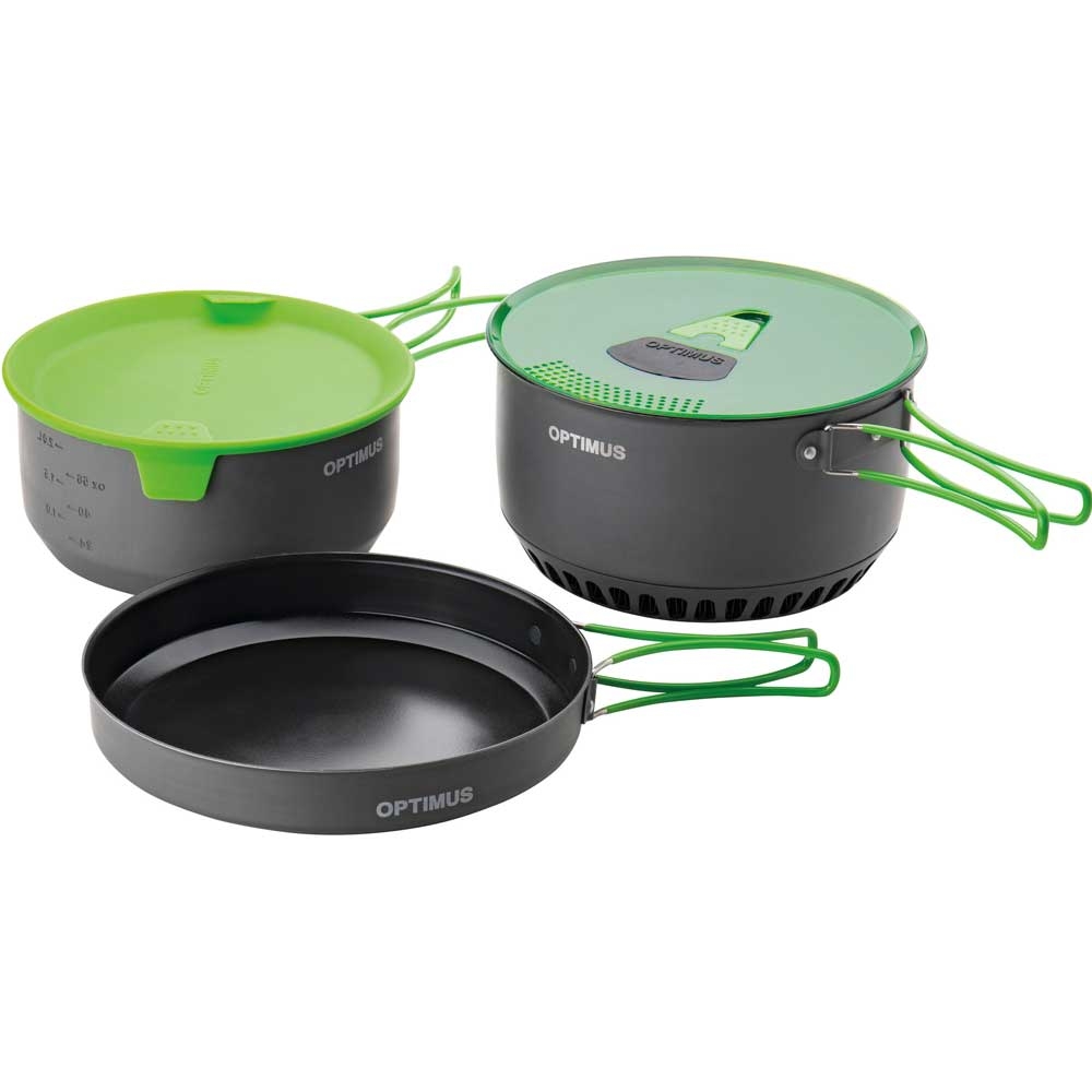 Optimus Terra Camp 4 Cooking Pot Set . OPT8020677 koken online bestellen bij Kathmandu Outdoor & Travel