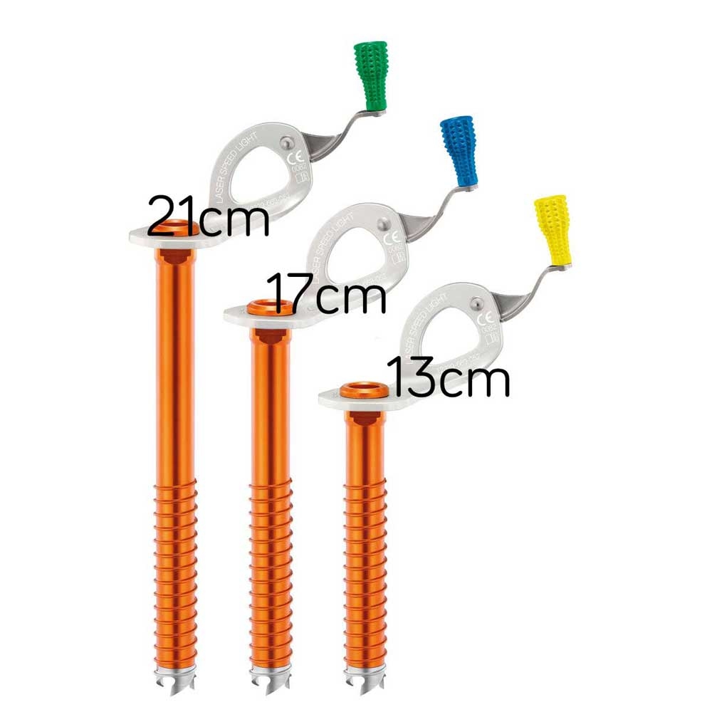 Petzl Laser Speed Light 13cm Yellow G052AA00 ijsklimmen en stijgijzers online bestellen bij Kathmandu Outdoor & Travel