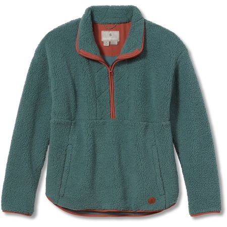 Royal Robbins  Urbanesque Sherpa 1/2 Zip Women's Sea Pine