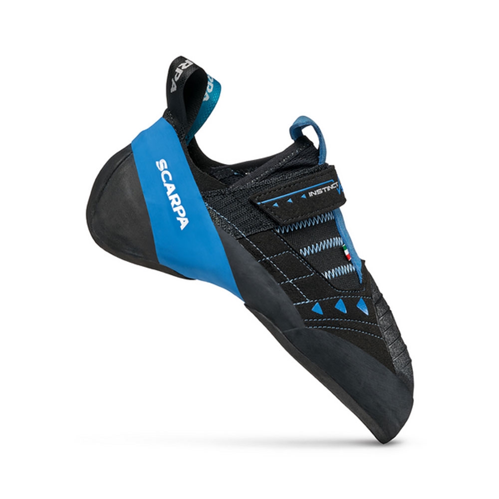 Scarpa Instinct VSR black/azure 70015-418 klimschoenen online bestellen bij Kathmandu Outdoor & Travel