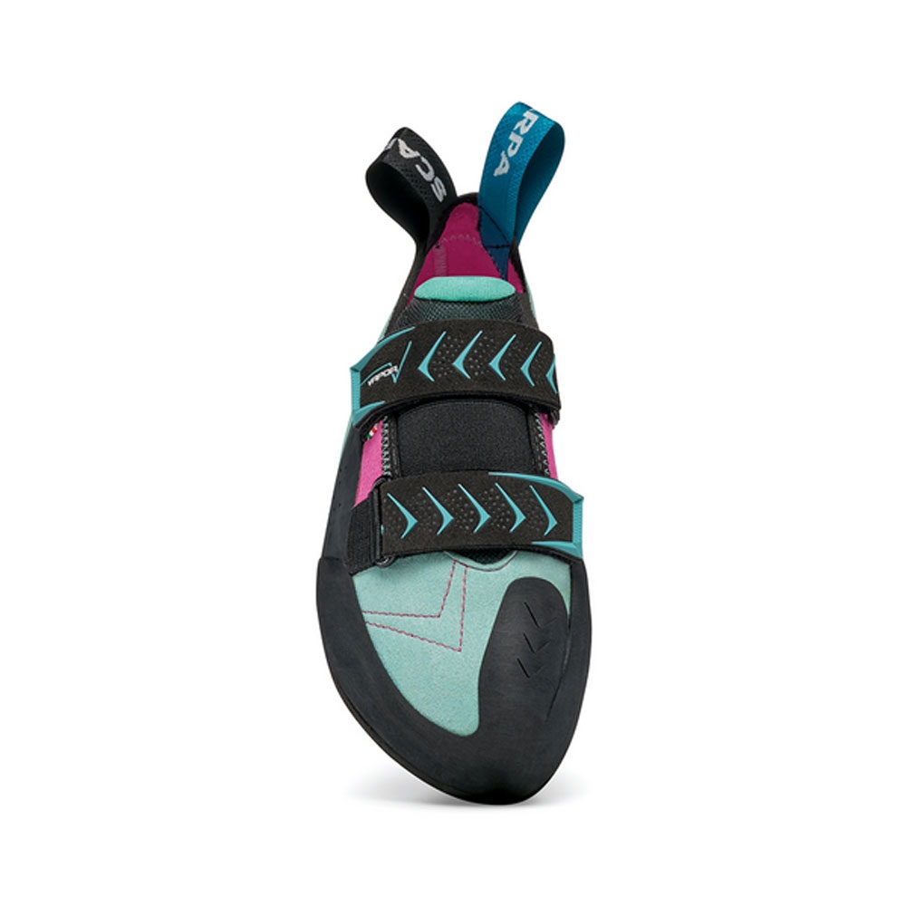 Scarpa Vapor V Women's dahlia/aqua 70040-L-474 klimschoenen online bestellen bij Kathmandu Outdoor & Travel