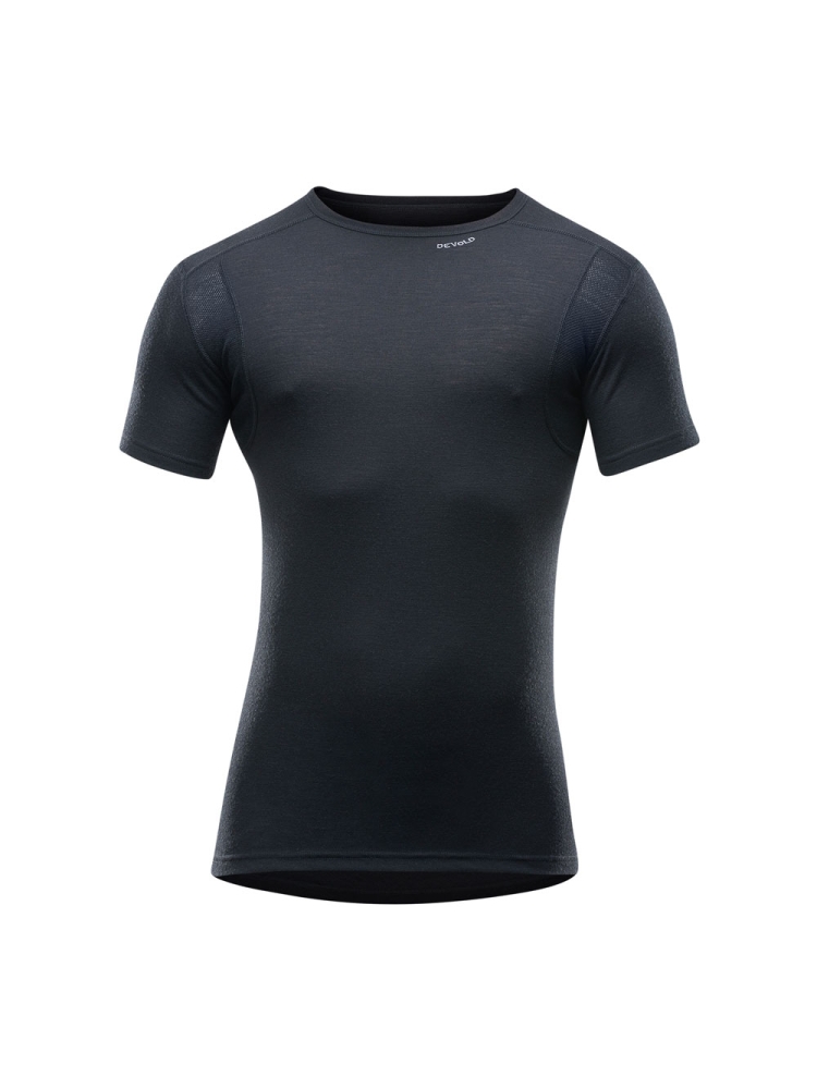 Devold Hiking T-shirt BLACK GO 245 210 A-950A onderkleding/thermokleding online bestellen bij Kathmandu Outdoor & Travel