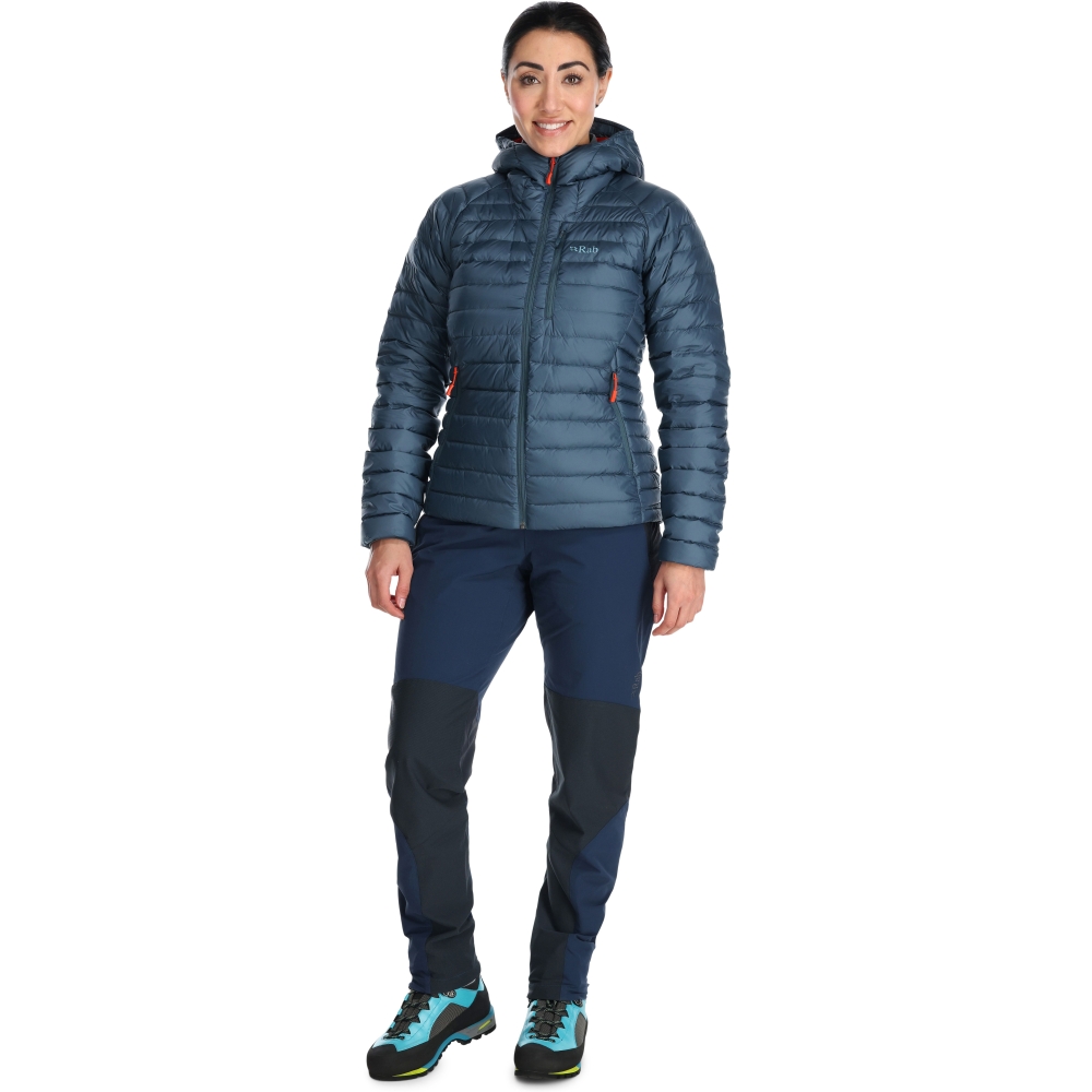Rab Microlight Alpine Jacket Women's  Orion Blue QDB-13-ORB jassen online bestellen bij Kathmandu Outdoor & Travel