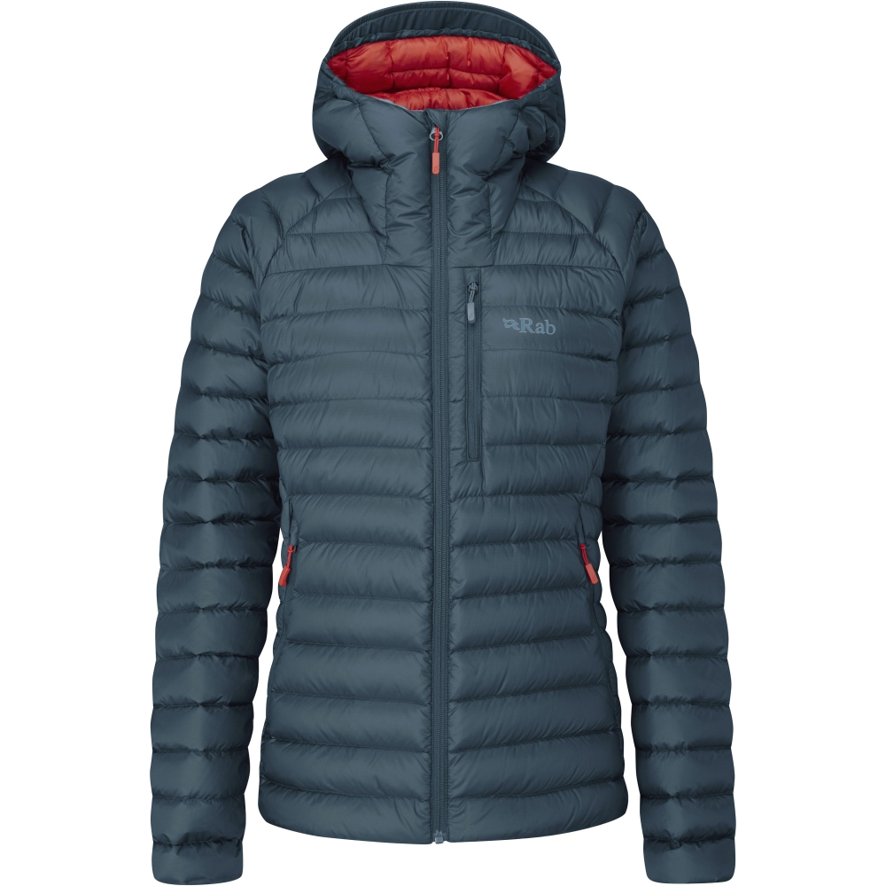 Rab Microlight Alpine Jacket Women's  Orion Blue QDB-13-ORB jassen online bestellen bij Kathmandu Outdoor & Travel