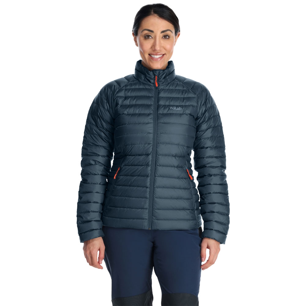 Rab Microlight Jacket Women's Orion Blue QDB-17-ORB jassen online bestellen bij Kathmandu Outdoor & Travel