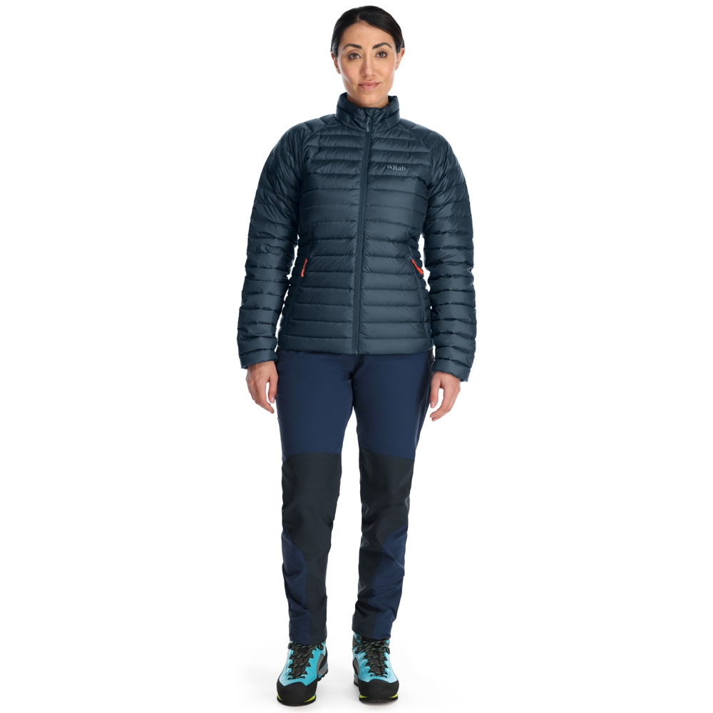 Rab Microlight Jacket Women's Orion Blue QDB-17-ORB jassen online bestellen bij Kathmandu Outdoor & Travel