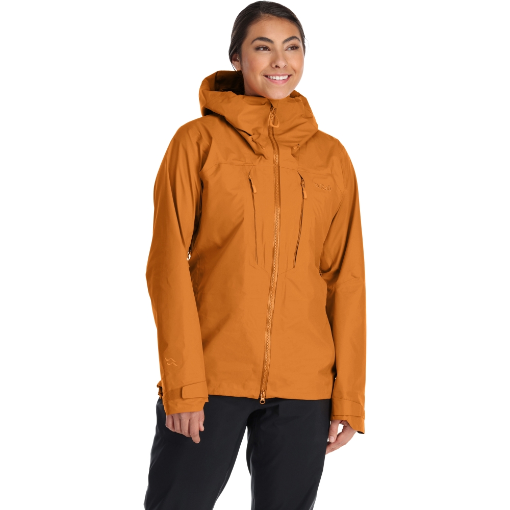 Rab Latok Alpine GTX Jacket Women's Marmalade QWH-27-MAM jassen online bestellen bij Kathmandu Outdoor & Travel