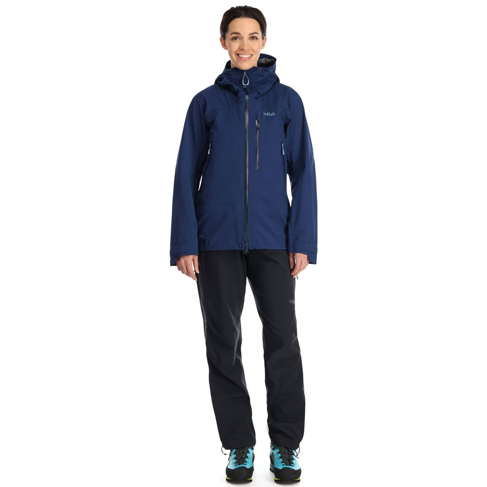 Rab Firewall Jacket Women's Deep Ink QWH-33-DIK jassen online bestellen bij Kathmandu Outdoor & Travel