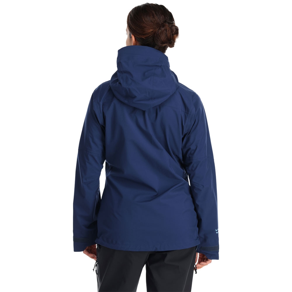 Rab Firewall Jacket Women's Deep Ink QWH-33-DIK jassen online bestellen bij Kathmandu Outdoor & Travel