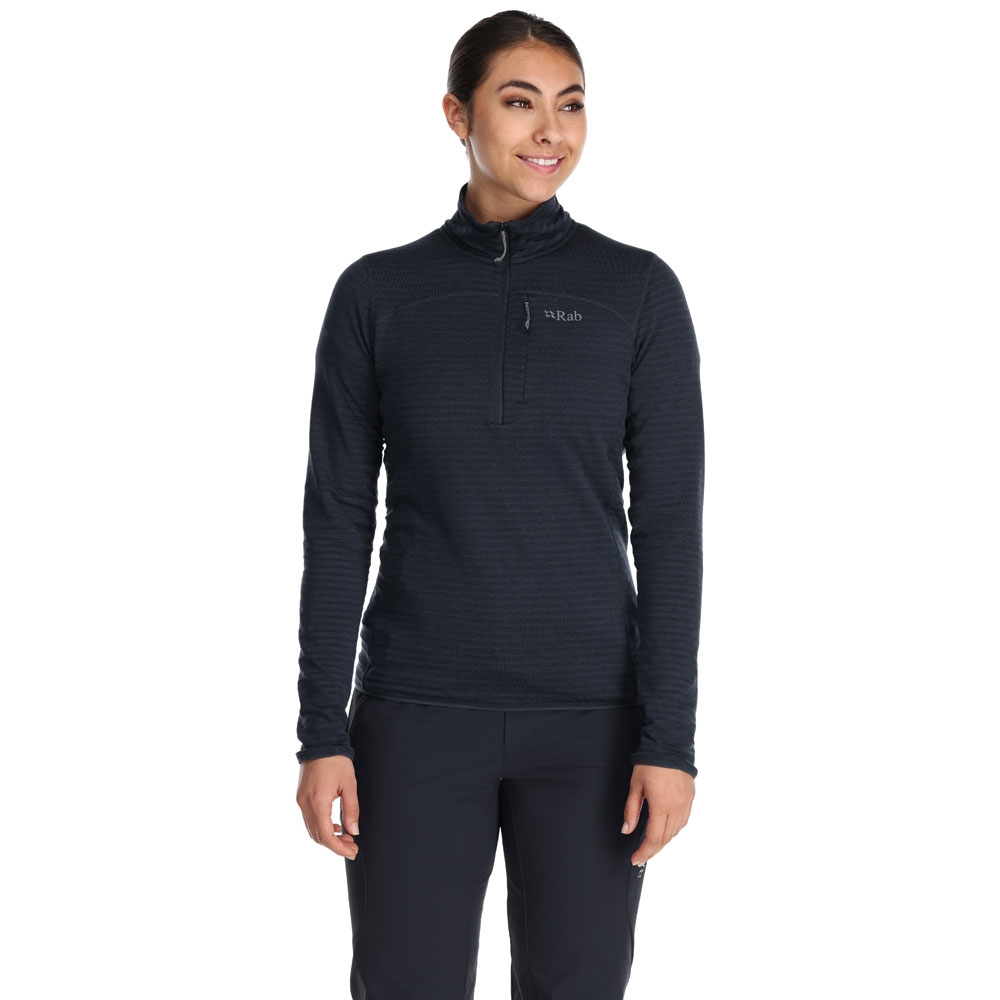 Rab Ascendor Light Pull-On Women's Beluga QFF-49-BEL shirts en tops online bestellen bij Kathmandu Outdoor & Travel