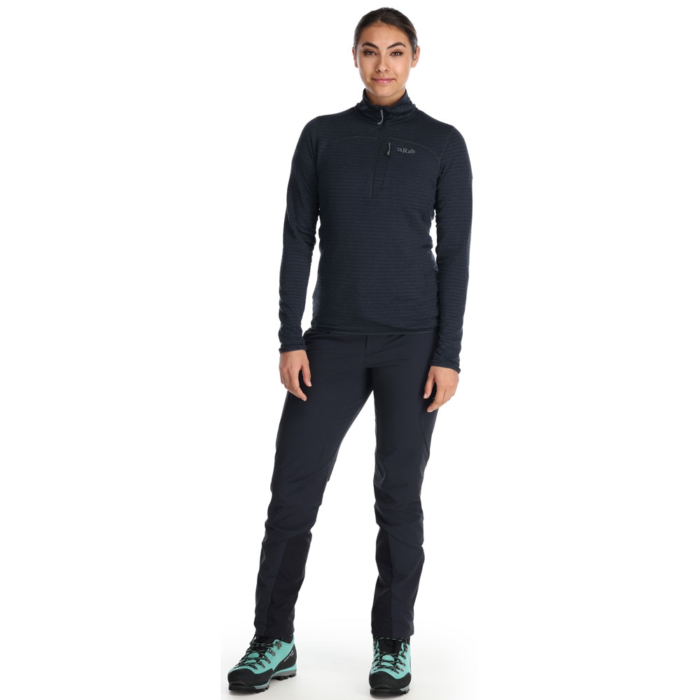 Rab Ascendor Light Pull-On Women's Beluga QFF-49-BEL shirts en tops online bestellen bij Kathmandu Outdoor & Travel