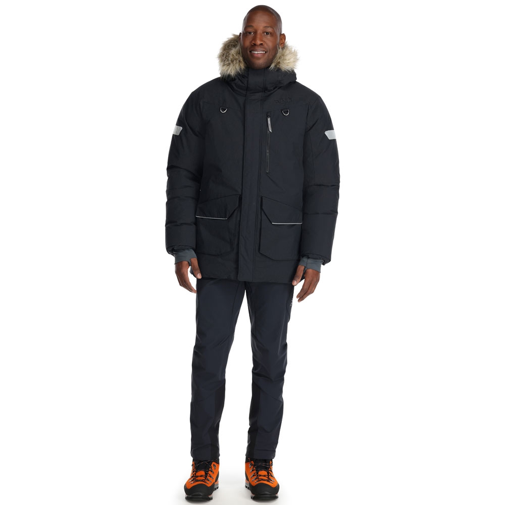 Rab Arctus Parka Black QDB-42-BLK jassen online bestellen bij Kathmandu Outdoor & Travel