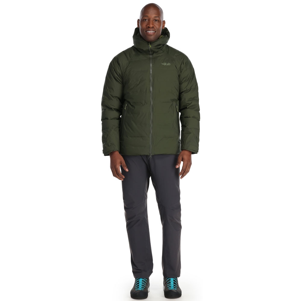 Rab Valiance Jacket Army QDB-49-ARM jassen online bestellen bij Kathmandu Outdoor & Travel