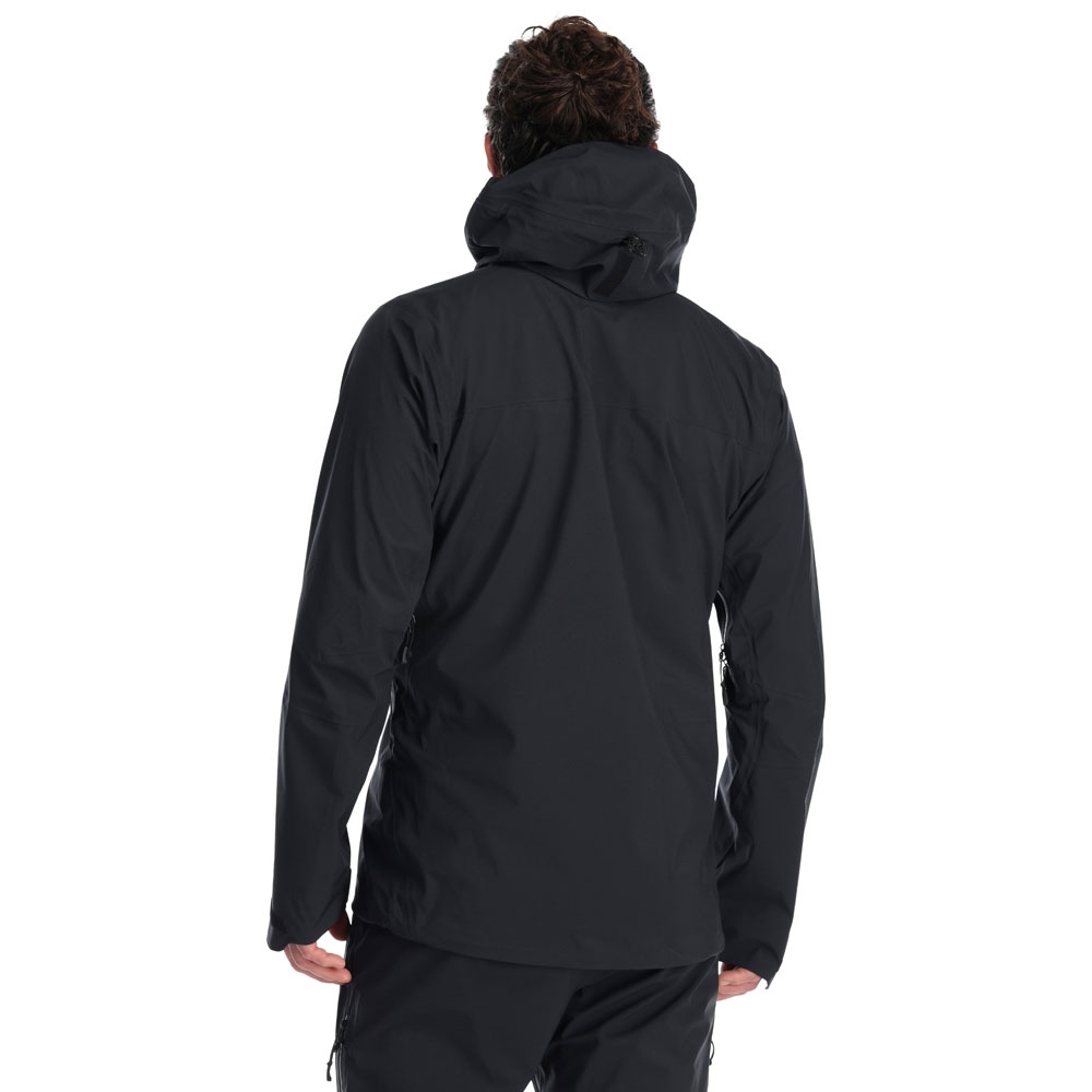 Rab Firewall Jacket Black QWH-32-BLK jassen online bestellen bij Kathmandu Outdoor & Travel